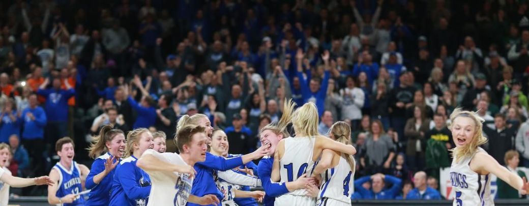 North Dakota Region 2 Girls B BB Finals | Ralph Engelstad Arena