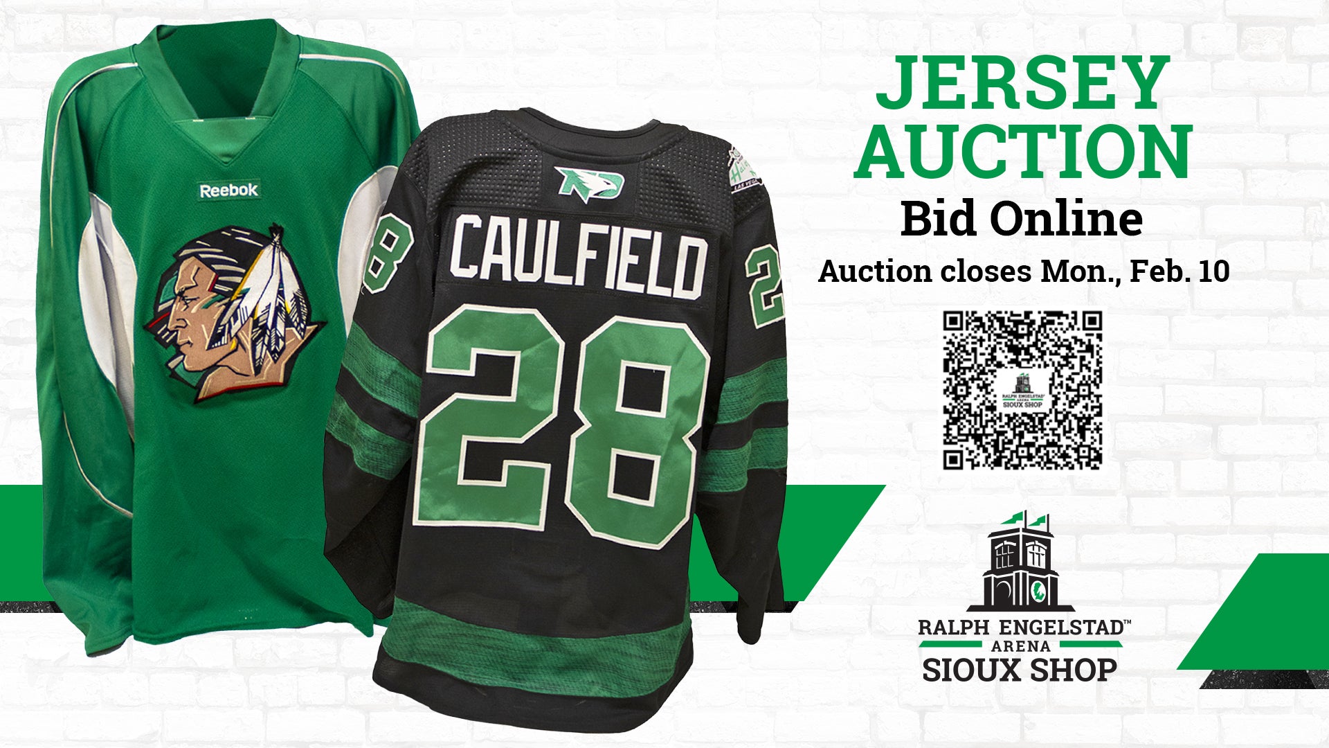 Sioux Shop Jersey Auction - Ends Feb 10